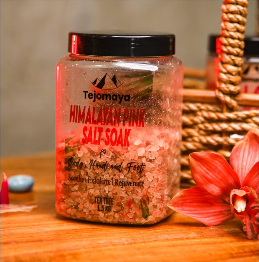 Tejomaya Himalayan pink salt soak 1.5 kg Tejomaya